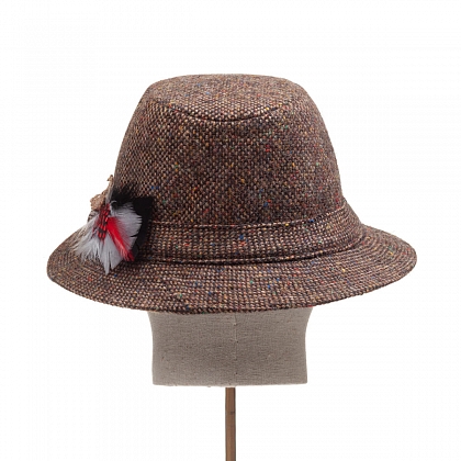 5Картинка Темно-коричневая шляпа Hanna Hats Walking