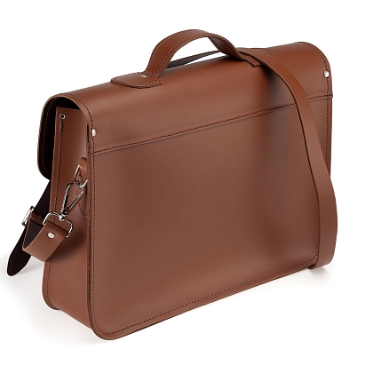 4Картинка 16-inch Classic Satchel Chestnut