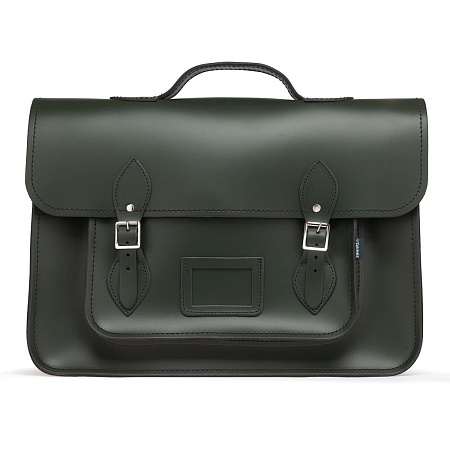 16-inch Classic Satchel Green
