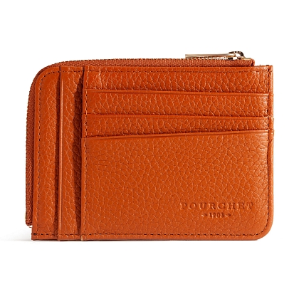 3Картинка Кардхолдер Pourchet Club Coin Pocket Camel
