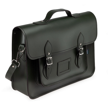 3Картинка 16-inch Classic Satchel Green