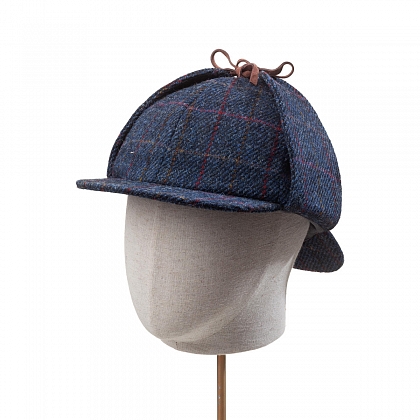 2Картинка Темно-синяя шляпа Hanna Hats Sherlock