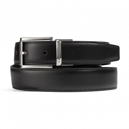 2Картинка Ремень Pourchet Brown/Black Reverse Belt 