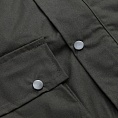Blainroe of Ireland Padded Wax Jacket Green