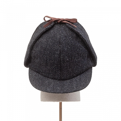5Картинка Темно-серая шляпа Hanna Hats Sherlock