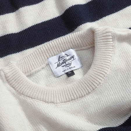 Свитер Original Montgomery Mens Breton Ecru/Navy