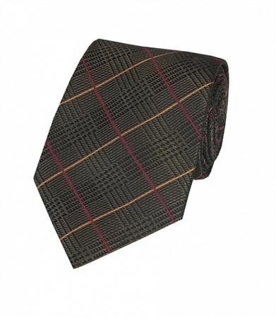 Hawes & Curtis Green Country Wide Check Tie