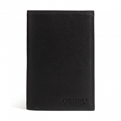 2Картинка Бумажник Pourchet LUXEMBO Black