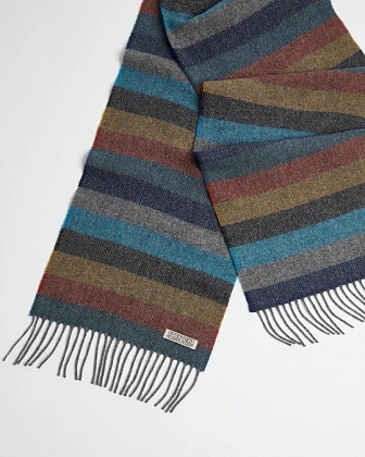 3Картинка Foxford Armada Stripe Lambswool Scarf