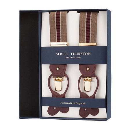 Подтяжки Albert Thurston 2266/170/26 Matt Wine