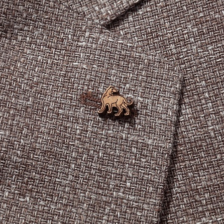 Пиджак Magee Clady Brown Knit