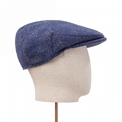 4Картинка Голубая плоская кепка Hanna Hats Vintage
