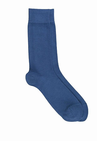 Pedemeia Cotton Socks Navy Blue