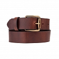 British Belt Bradgate Leather Brown
