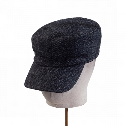 2Картинка Черная кепка немка Hanna Hats Donegal Bay