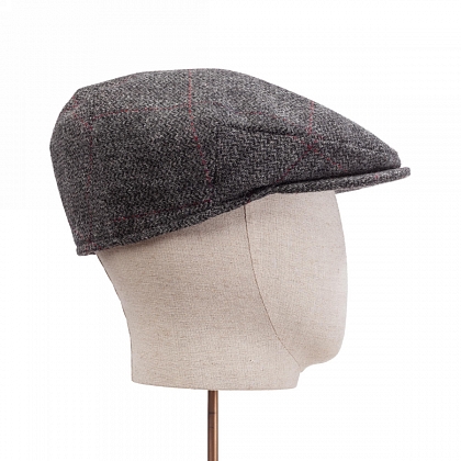 4Картинка Темно-серая плоская кепка Hanna Hats Vintage