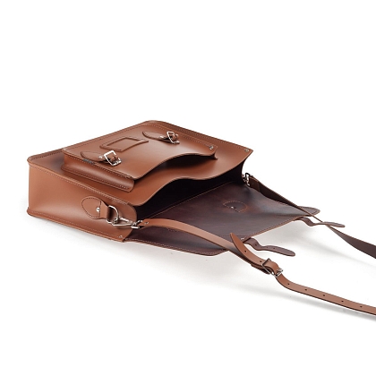 5Картинка 16-inch Classic Satchel Chestnut