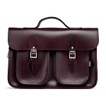 Картинка 14.5-inch Classic Satchel Marsala Red