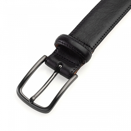 4Картинка British Belt Miller Leather Black