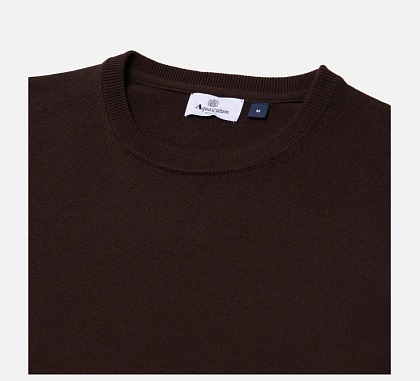 5Картинка Aquscutum Active Club Check Sleeves Brown