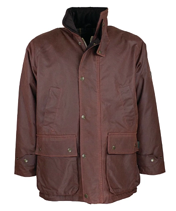 2Картинка Вощеная куртка Oxford Blue Kingsbridge Chestnut
