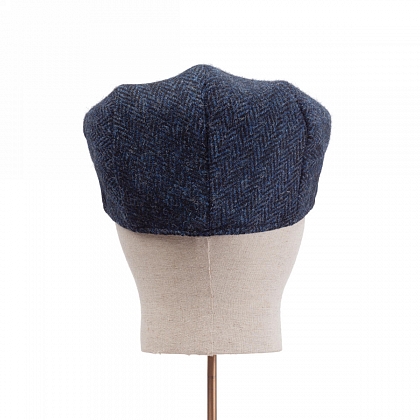 5Картинка Темно-синяя плоская кепка Hanna Hats Vintage 