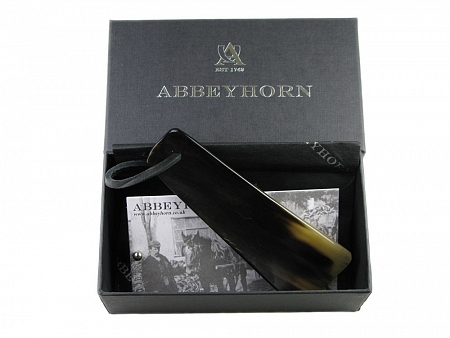 Abbeyhorn Shoehorn Flat With Thong Boxed 9-4