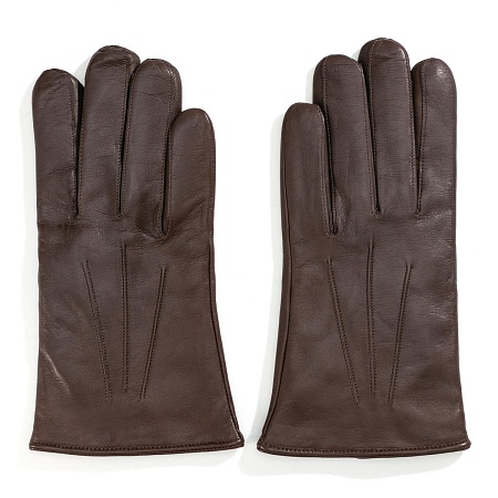 Bohemia Gloves Dark Brown Calf