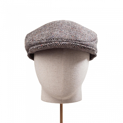 3Картинка Серая плоская кепка Hanna Hats Vintage