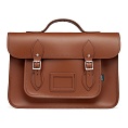 14.5-inch Classic Satchel Chestnut