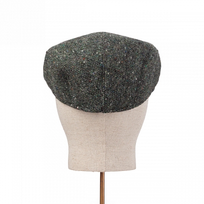 5Картинка Темно-зеленая плоская кепка Hanna Hats Touring