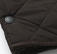 Barbour Microfibre Polarquilt Jacket Dark Brown