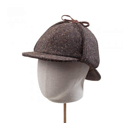 2Картинка Темно-коричневая шляпа шерлок Hanna Hats Sherlock