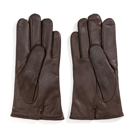 Bohemia Gloves Dark Brown Calf