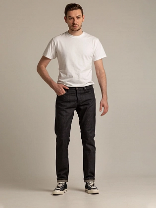 4Картинка PLNB M342 Black Dry Hempy Selvedge