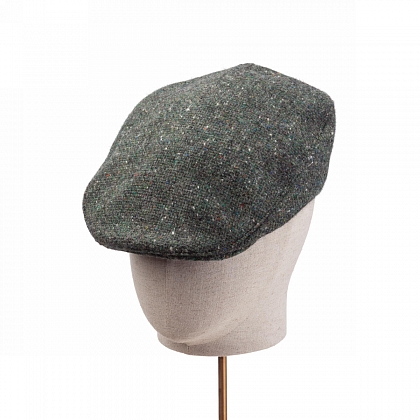 2Картинка Темно-зеленая плоская кепка Hanna Hats Touring