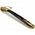 Abbeyhorn Stag Antler Crown Handle Horn Shoehorn