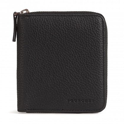 2Картинка Кошелек на молнии Pourchet Ethan Zip Black