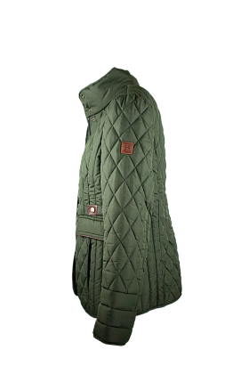 3Картинка Женская стеганая куртка Oxford Blue Maya Green