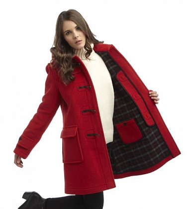 3Картинка Original Montgomery London Duffle Coat Red