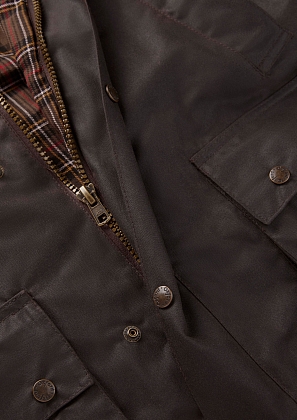5Картинка Куртка Oxford Blue Countryman Brown