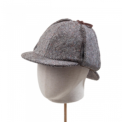 2Картинка Серая шляпа шерлок Hanna Hats Sherlock