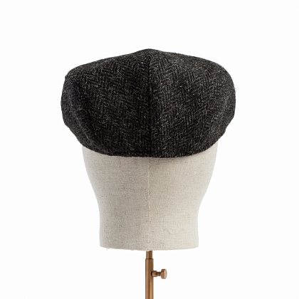 5Картинка Темно-серая плоская кепка Hanna Hats Touring