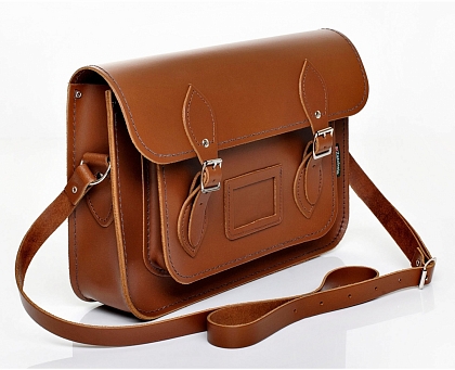 3Картинка Chestnut Leather Satchel