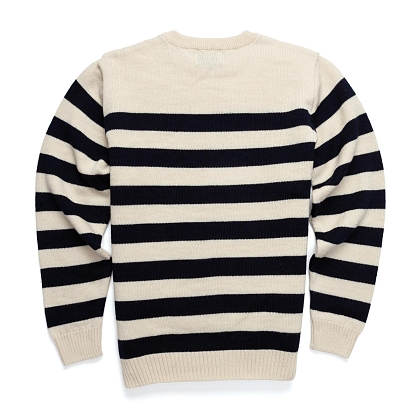 4Картинка Свитер Original Montgomery Mens Breton Ecru/Navy