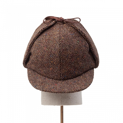 5Картинка Коричневая шляпа-шерлок Hanna Hats Sherlock