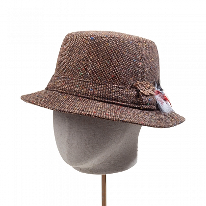 2Картинка Темно-коричневая шляпа Hanna Hats Walking