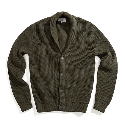 2Картинка Свитер Magee Inver Rib Green