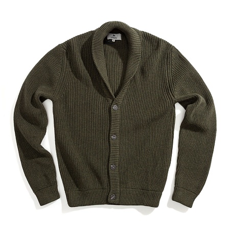 Кардиган Magee Inver Rib Green