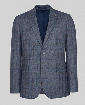 2Картинка Пиджак Magee Clady Blue Check